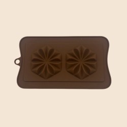 DIY Handmade Chocolate Chip Silicone Mold(2-Connected Hexagon)