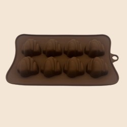 DIY Handmade Chocolate Chip Silicone Mold(8 Consecutive Small Hills)