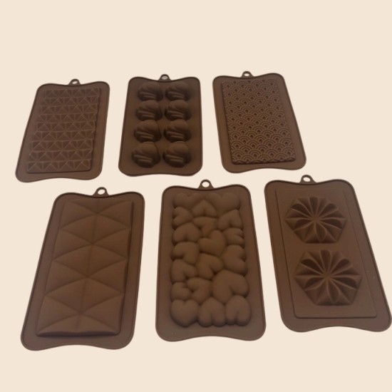 DIY Handmade Chocolate Chip Silicone Mold(8 Consecutive Small Hills)