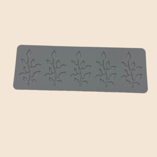 Cake Decoration Baking Silicone Stamping Mold（Five Consecutive Leaves)