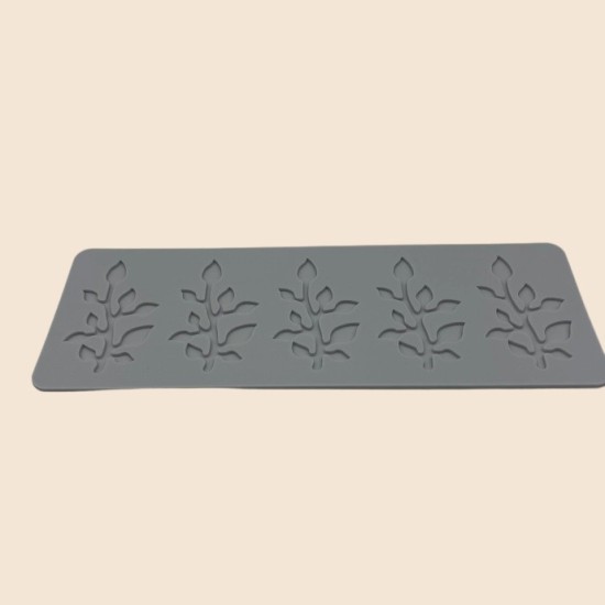 Cake Decoration Baking Silicone Stamping Mold（Five Consecutive Leaves)
