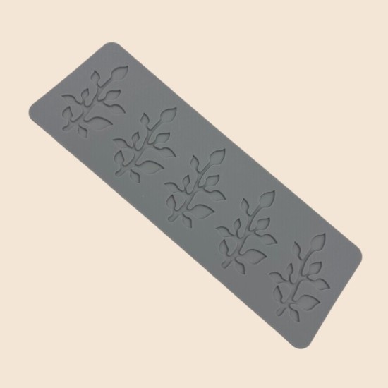 Cake Decoration Baking Silicone Stamping Mold（Five Consecutive Leaves)