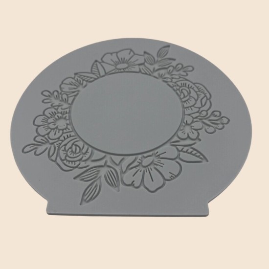 Cake Decoration Baking Silicone Stamping Mold(Circular Garland)