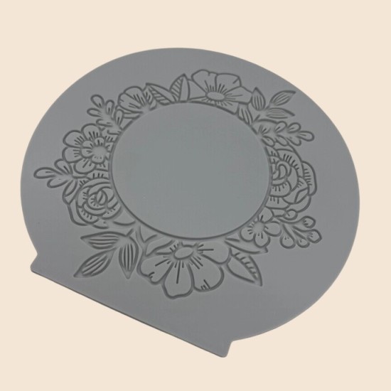 Cake Decoration Baking Silicone Stamping Mold(Circular Garland)