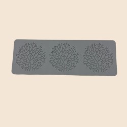 Cake Decoration Baking Silicone Stamping Mold(Three Consecutive Circular Corals)