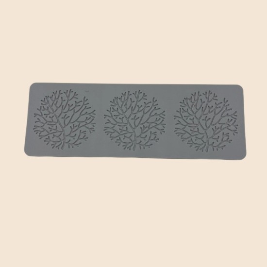 Cake Decoration Baking Silicone Stamping Mold(Three Consecutive Circular Corals)