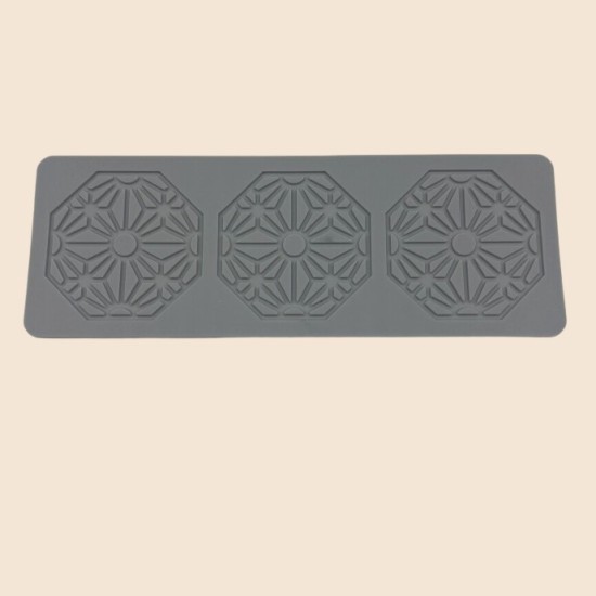 Cake Decoration Baking Silicone Stamping Mold(Three Consecutive Mirrors)
