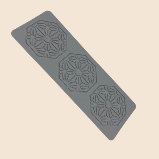 Cake Decoration Baking Silicone Stamping Mold(Three Consecutive Mirrors)