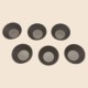 Thickened Carbon Steel Non-Stick Egg Tart Mold Tray, 6 Pieces In A Set, Egg Tart Cup Tray