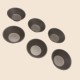 Thickened Carbon Steel Non-Stick Egg Tart Mold Tray, 6 Pieces In A Set, Egg Tart Cup Tray