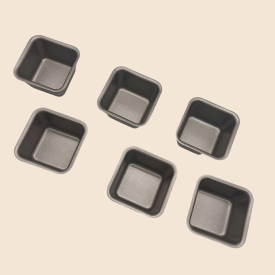 Square-Shaped Small Sread And Toast Mold Tray