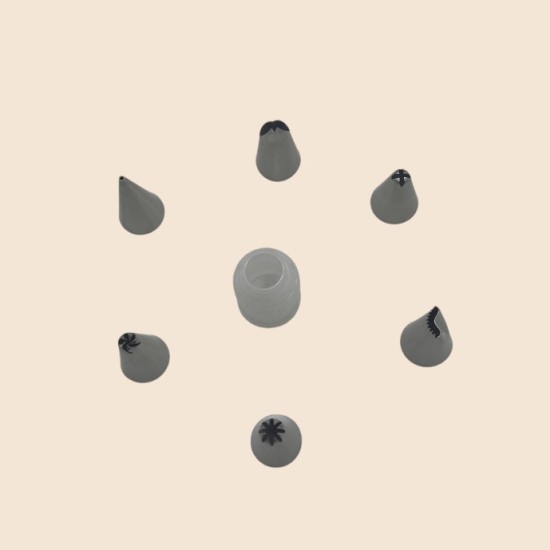 Cake Cookie Piping Nozzle Set, Kitchen Molds