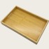 A Rectangular Wooden Or Bamboo Tray For Holding Tea Cups Of Middle Size