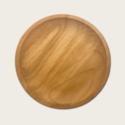 Small Round Wooden Tray