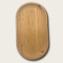 Small Oval Wooden Tray