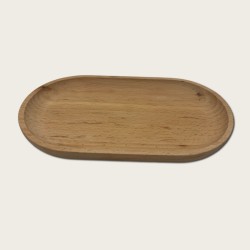 Small Oval Wooden Tray