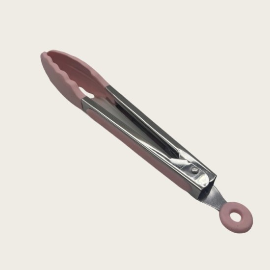 Non-Stick Cookware Cooking Set With Storage Bucket, Pink Wooden Handle, Silicone Cookware 11-Piece Set