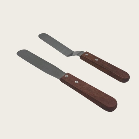 Grate-Shaped Stainless Steel Straight Scraping Knife Baking Supplies