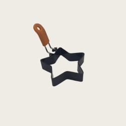 Stainless Steel Star-Shaped Creative Egg Cooker With Non-Stick Coating Baking Tool